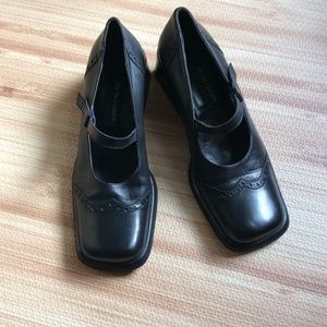 VERA GOMMA Black  Mary Jane Shoes